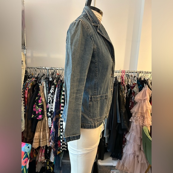 DKNY jeans denim blazer - Picture 2 of 3